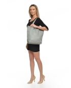 Sac à main en cuir SS26 RM 1847 gris - 37x41x12 cm