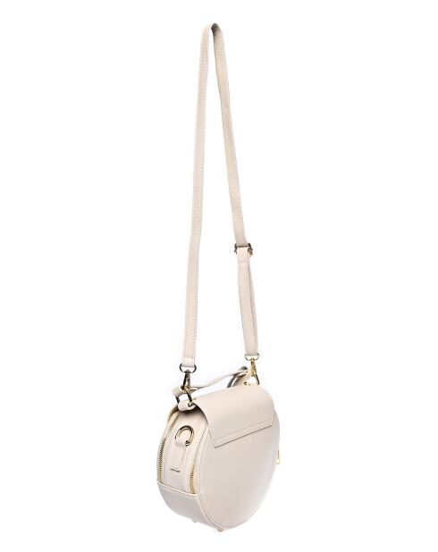 SS26 RM 1628 beige Lederhandtasche - 21x27,5x12 cm