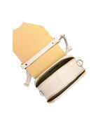 SS26 RM 1628 beige Lederhandtasche - 21x27,5x12 cm