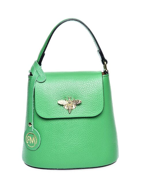 Sac à main en cuir SS26 RM 1846 vert - 19x19.5x11 cm