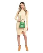 Sac à main en cuir SS26 RM 1846 vert - 19x19.5x11 cm