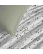 Bettbezug Louise Rosmarin, 180 x 200 cm, bedruckt, aus Baumwolle, King-Size, Komplettpaket