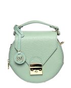 SS26 RM 1628 celadon leren handtas - 21x27,5x12 cm