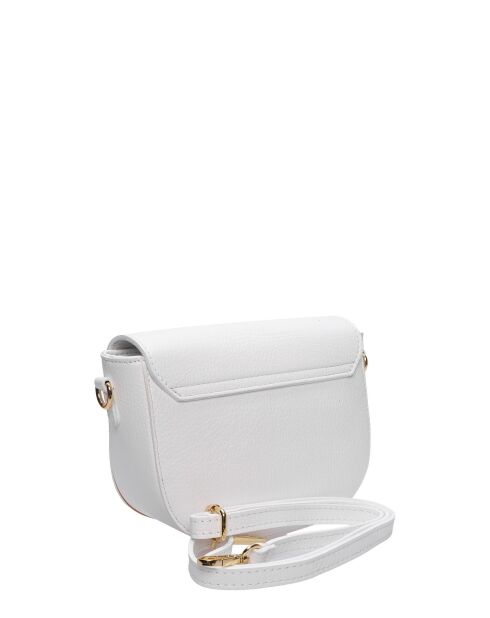SS26 RM 148T weiße Schultertasche aus Leder - 15x19,5x7 cm