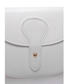 SS26 RM 148T weiße Schultertasche aus Leder - 15x19,5x7 cm