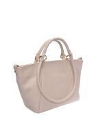 SS26 RM 151T beigefarbene Lederhandtasche - 21x27x9,5 cm