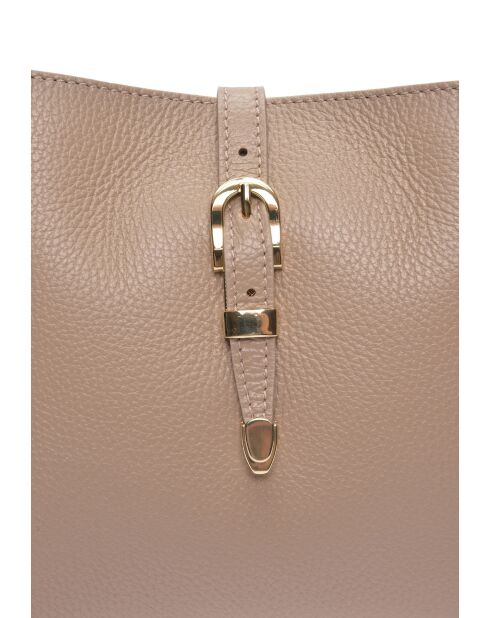 Sac seau en cuir SS26 RM 132T boue - 19x21.5x10.5 cm