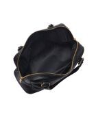 SS26 RM 1007T zwarte leren handtas - 14x30x13 cm