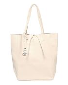 Sac à main en cuir SS26 RM 1847 beige - 37x41x12 cm