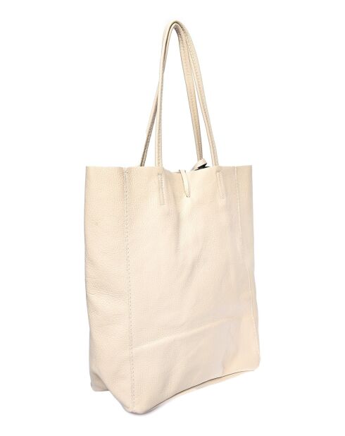 Sac à main en cuir SS26 RM 1847 beige - 37x41x12 cm