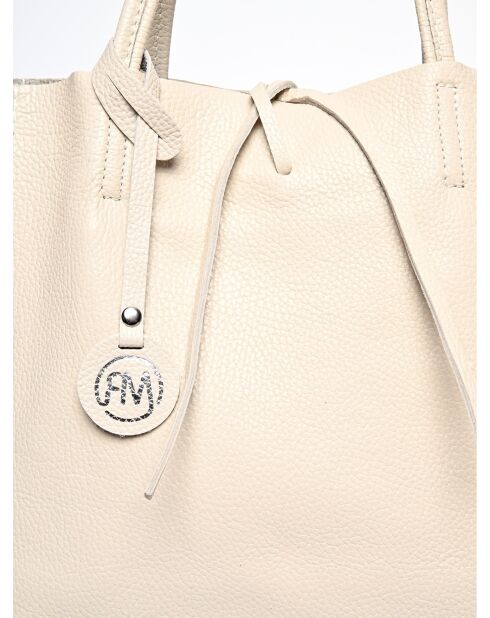 Sac à main en cuir SS26 RM 1847 beige - 37x41x12 cm