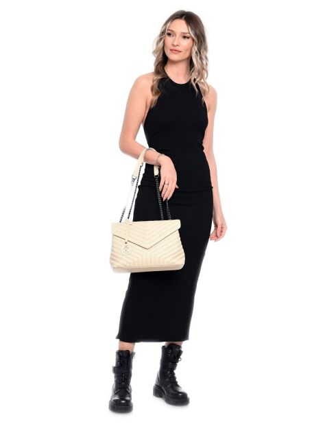 Sac bandoulière en cuir SS26 LV 2183 beige - 23x34x10 cm