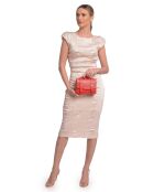SS26 LV 192 rote Lederhandtasche - 13x19x6,5 cm