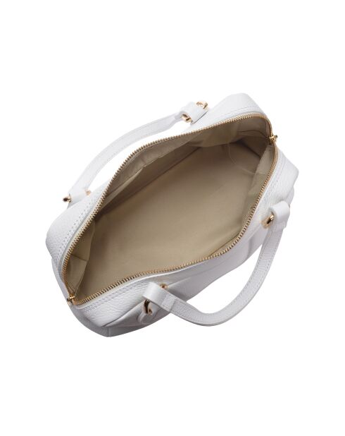 Sac à main en cuir SS26 RM 1007T blanc - 14x30x13 cm