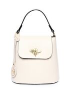 Sac à main en cuir SS26 RM 1846 beige - 19x19.5x11 cm