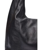 Sac hobo en cuir SS26 RM 144 noir - 24x41.5x10.5 cm