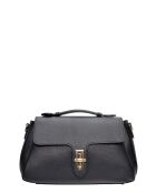 SS26 RM 149T schwarze Lederhandtasche - 19x29x11 cm