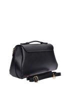 SS26 RM 149T schwarze Lederhandtasche - 19x29x11 cm