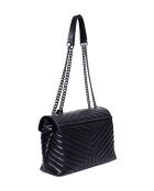 Sac bandoulière en cuir SS26 LV 2183 noir - 23x34x10 cm