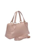 SS26 RM 1007T Handtasche aus puderfarbenem Leder - 14x30x13 cm