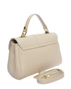 SS26 RM 1954T beigefarbene Lederhandtasche - 17x24x9,5 cm
