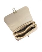 SS26 RM 1954T beigefarbene Lederhandtasche - 17x24x9,5 cm