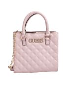Sac fourre-tout petit modèle Alazne rose - 21.5 x 20.5 x 7 cm