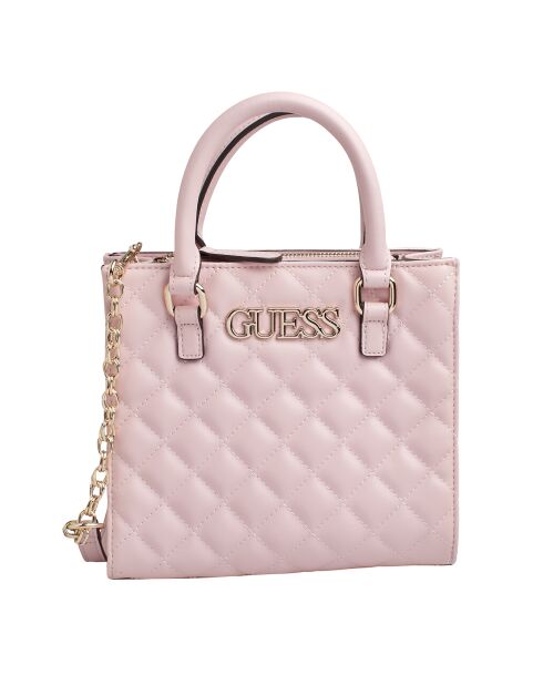 Sac fourre-tout petit modèle Alazne rose - 21.5 x 20.5 x 7 cm