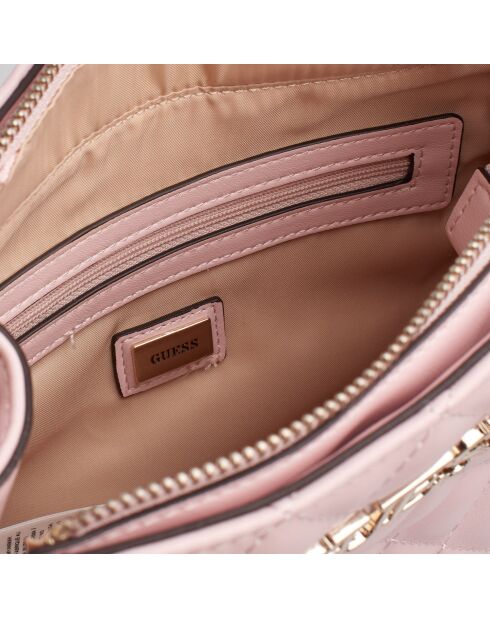 Sac fourre-tout petit modèle Alazne rose - 21.5 x 20.5 x 7 cm