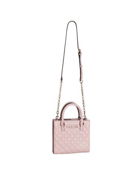 Sac fourre-tout petit modèle Alazne rose - 21.5 x 20.5 x 7 cm