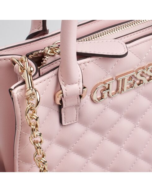 Sac fourre-tout petit modèle Alazne rose - 21.5 x 20.5 x 7 cm