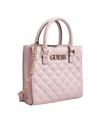 Sac fourre-tout petit modèle Alazne rose - 21.5 x 20.5 x 7 cm