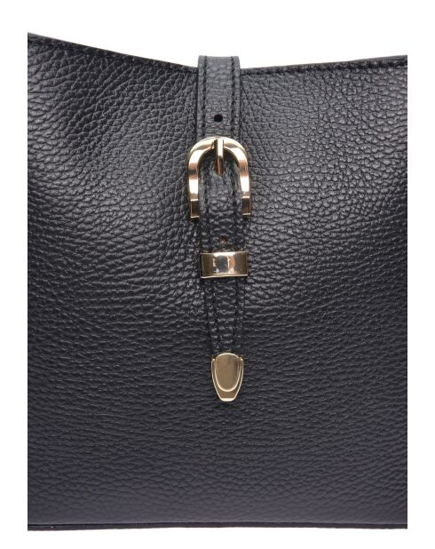 Sac seau en cuir SS26 RM 132T noir - 19x21.5x10.5 cm