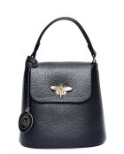 Sac à main en cuir SS26 RM 1846 noir - 19x19.5x11 cm