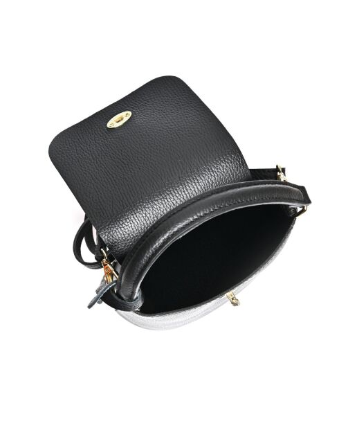 Sac à main en cuir SS26 RM 1846 noir - 19x19.5x11 cm