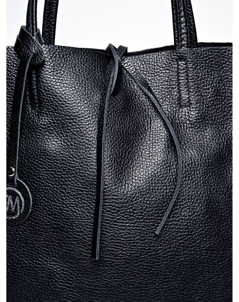 Sac à main en cuir SS26 RM 1847 noir - 37x41x12 cm
