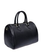 SS26 RM 1897 schwarze Lederhandtasche - 22x31x19 cm