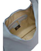 Sac hobo en cuir SS26 RM 144 céleste - 24x41.5x10.5 cm