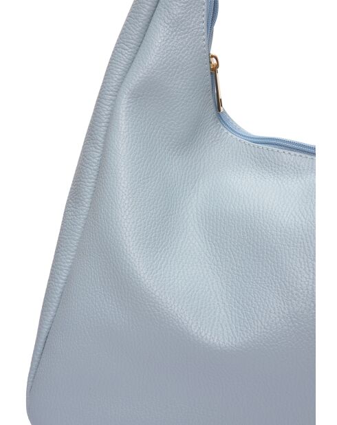 Sac hobo en cuir SS26 RM 144 céleste - 24x41.5x10.5 cm