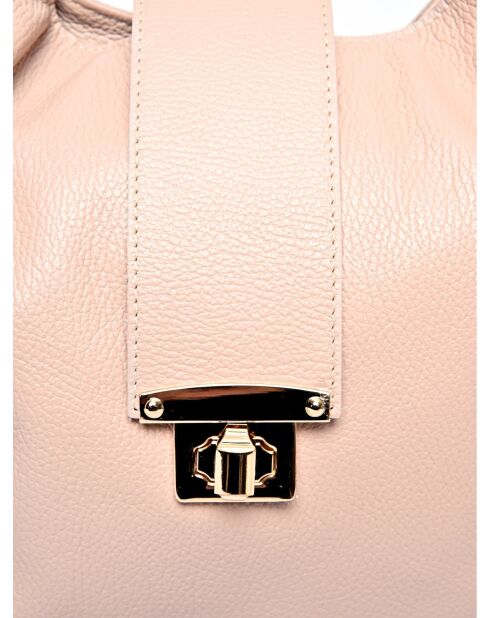 Sac à poignée supérieure en cuir SS26 RM 1591 poudre - 31x36x16 cm