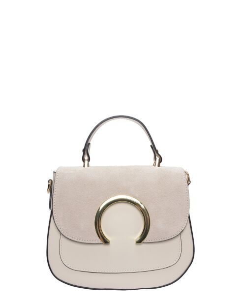 Sac à main en cuir SS26 LV 3108 beige - 20.5x24x11 cm