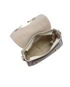 Sac à main en cuir SS26 LV 3108 beige - 20.5x24x11 cm