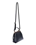 Sac à poignée supérieure/bandoulière en cuir SS26 RM 1825 noir - 21x28x11cm