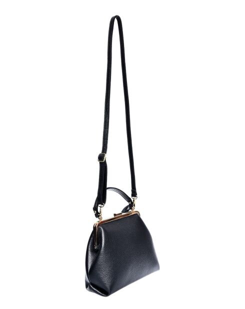 Sac à poignée supérieure/bandoulière en cuir SS26 RM 1825 noir - 21x28x11cm