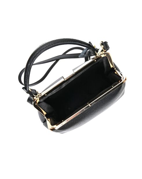 Sac à poignée supérieure/bandoulière en cuir SS26 RM 1825 noir - 21x28x11cm