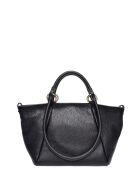 Sac fourre-tout en cuir SS26 RM 151T noir - 21x27x9.5 cm