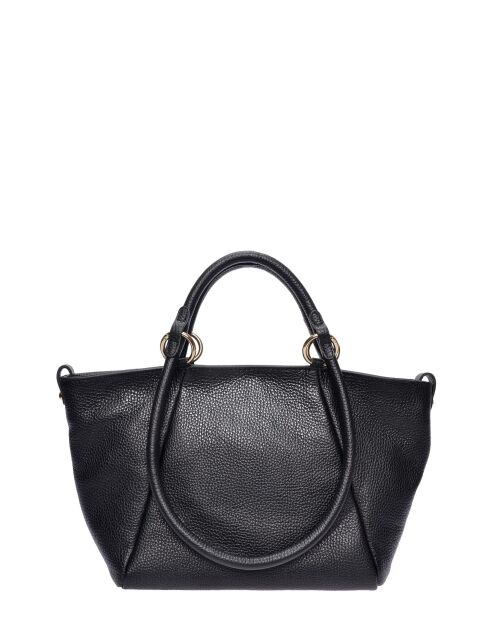 Sac fourre-tout en cuir SS26 RM 151T noir - 21x27x9.5 cm