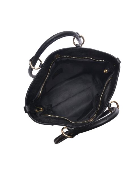 Sac fourre-tout en cuir SS26 RM 151T noir - 21x27x9.5 cm