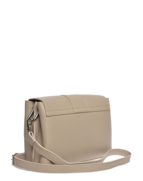 SS26 LV 105T modderleren schoudertas - 18x23x8 cm