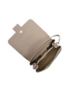 SS26 LV 105T modderleren schoudertas - 18x23x8 cm